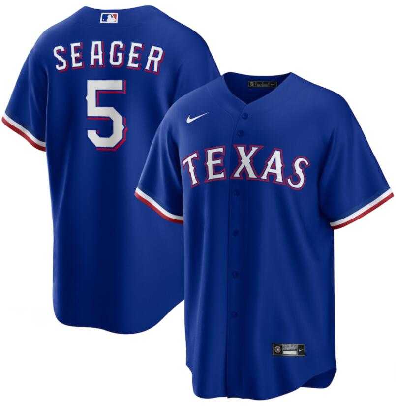 Rangers 5 Corey Seager Royal Nike Cool Base Jersey Dzhi,We sell and wholesale Rangers 5 Corey Seager Royal Nike Cool Base Jersey Dzhi on line form chian!